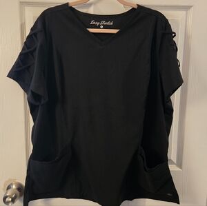 Scrubs!! Women's Black Scrub Top